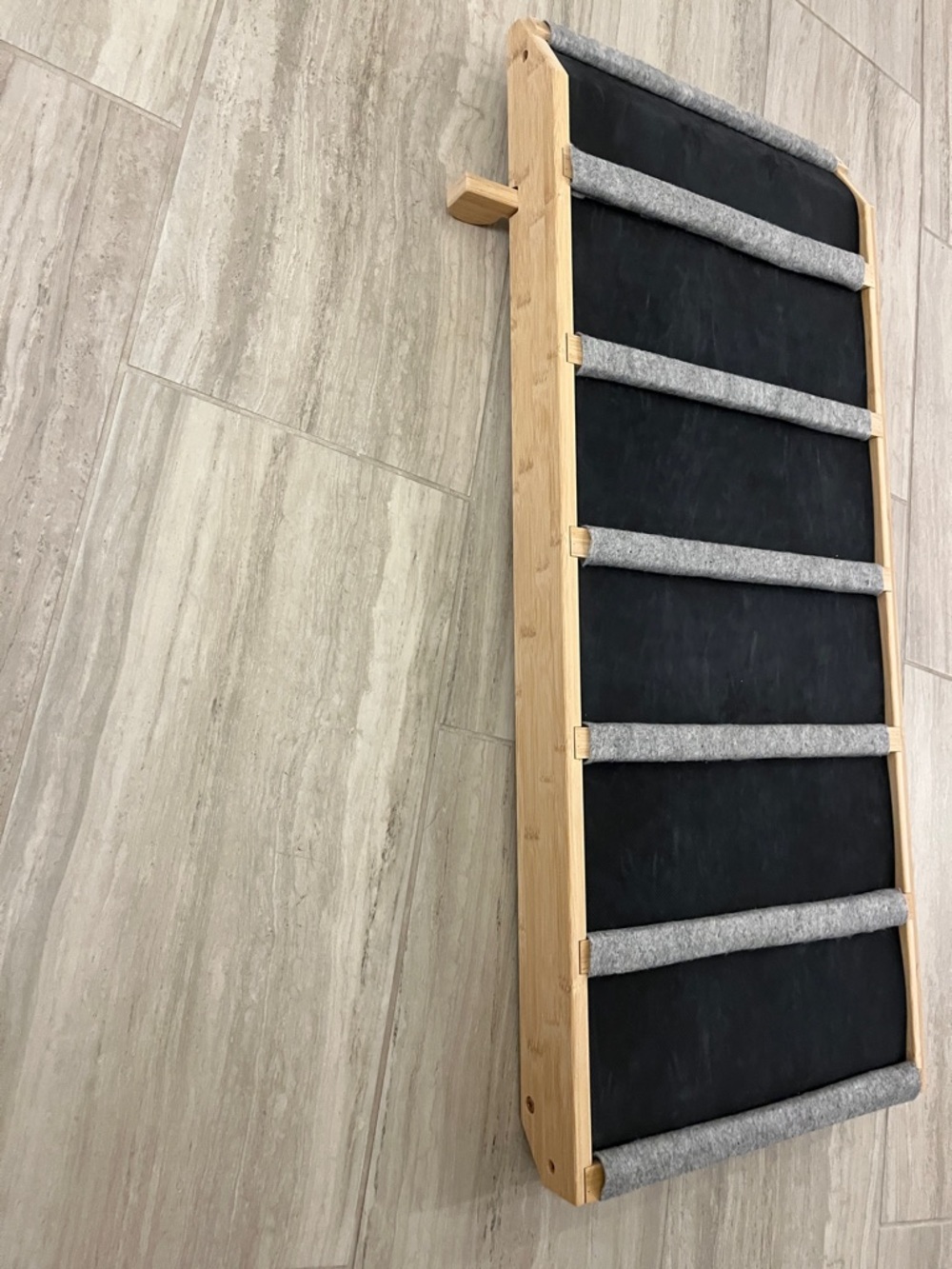 Dog Ramp for Dogs with Eztra Wide Gray Padded Steps - Adjustable - Picture 13 of 13